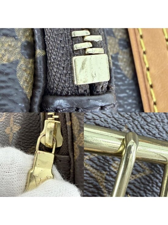 Louis Vuitton Backpack Sac a Dos Bosfall Monogram Canvas Brown Gold Vintage main image 4